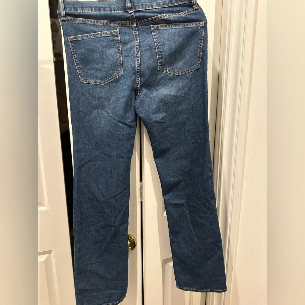 Old Navy Boys’ Blue Jeans Straight Leg Size 18 NWT